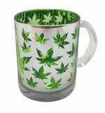 16oz Glass Coffee Mug - Various Designs - (1 or 3 Count)-Grinders
