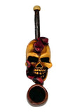 3.5" Mini Size Hand Made Resin Pipe - Various Designs - (1 Count)-Hand Glass, Rigs, & Bubblers