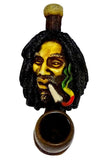 3.5" Mini Size Hand Made Resin Pipe - Various Designs - (1 Count)-Hand Glass, Rigs, & Bubblers