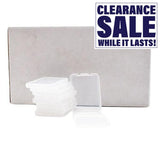 4.5mm Clear Slim Shatter Container SD Card Case (100 Count)-Concentrate Containers and Accessories