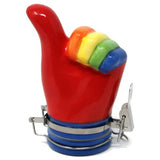 Airtight Ceramic Stash Jar 100mL - Various Styles - (1 Count)-Novelty, Hats & Clothing