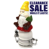 Airtight Porcelain Stash Jar 50mL - Various Styles - (1 Count)-Novelty, Hats & Clothing