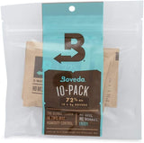 Boveda 72% Humidity Pack Small 8 Gram (10 Count, 50 Count or 100 Count Display)-Humidity Packs