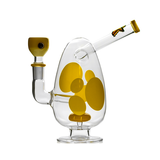 Hemper 6" Spotted Egg Water Bubbler - (1 Count)-Hand Glass, Rigs, & Bubblers
