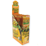 Juicy Terp Enhanced Hemp Wraps - Various Flavors - 2 Wraps Per Pack - (25 Count Displays) - (Various Counts)-Papers and Cones