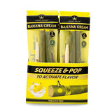 King Palm Slim Size - Banana Cream - 20ct - 2pk - (1 Display)-Papers and Cones