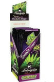 Kingpin Goomba Grape Hemp Wraps - 4 Wraps Per Pack - (25 Count Display)-Papers and Cones