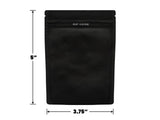 Loud Lock Grip N Pull Mylar Bag - 1/8 Oz or 1 Gram - Child Resistant - Opaque Black or White - (100 to 50,000 Count)-Mylar Smell Proof Bags
