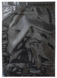 Mylar Bag Black/Clear - 1 Lb - 448 Grams - 14" x 19" - (100 - 1000 Count)-Mylar Smell Proof Bags