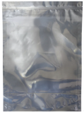 Mylar Bag Black/Clear - 1 Lb - 448 Grams - 14" x 19" - (100 - 1000 Count)-Mylar Smell Proof Bags