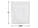 Mylar Bag Opaque White 1 Gram (100 to 50,000 Count)-MYLAR SMELL PROOF BAGS