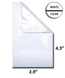Mylar Bag White/Clear Starter Kit - 5 Sizes - (500 Bags Per Size)-Mylar Smell Proof Bags