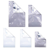 Mylar Bag White/Clear Starter Kit - 5 Sizes - (500 Bags Per Size)-Mylar Smell Proof Bags