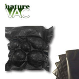 NatureVAC Vacuum Bag Pre-Cut Sheets 11 inch x 24 inch (50 Count)-Mylar Smell Proof Bags