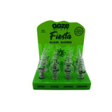 OOZE Fiesta Glass Globe With Dual Quartz Coil - (12 Count Display)-Vaporizers, E-Cigs, and Batteries