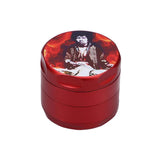 Rock Legends Jimi 55mm 3 Stage Grinder - Various Designs - (1OR 6 Count)-Grinders