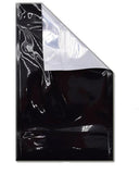 SAMPLE of Mylar Bag Black/Clear - 1/2 Oz - 14 Grams - 5x8.15" - (1 Count SAMPLE)-MYLAR SMELL PROOF BAGS