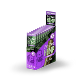 Zig-Zag Hemp Wraps - 2 Per Pack - Natural - (25 Count Displays)-Papers and Cones