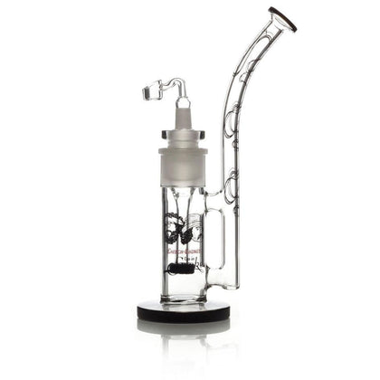 Cheech and Chong's Tied Stick Rig With Downstem & Qaurtz Bangor-1 Count (Various Colors)