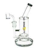 Dopezilla - "Lycan" - 9"  Dab Rig - Black Or Translucent Black - (1CT, 5CT OR 10CT)