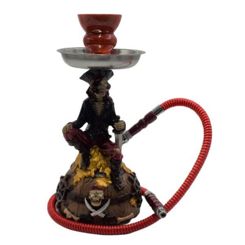 Havana Gold - Resin Jack Sparrow Inspired Hookah - Color May Vary - (1 Count)