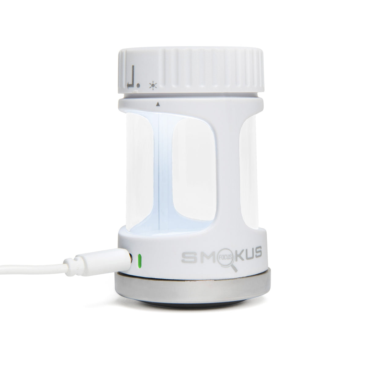 Smokus Focus Launchpad Jar with Light & Base soonerpacking
