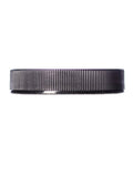 2oz Clear Glass Straight-Sided Jar - White Smooth or Black Ribbed Lids (Various Counts)