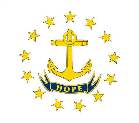 Rhode Island State Compliant Labels.