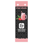 Zooted Hemp WrapZ - Pink Drink
