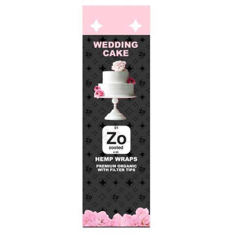 Zooted Hemp WrapZ - Wedding Cake