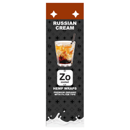 Zooted Hemp WrapZ - Russian Cream