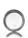 1 oz Clear Glass Straight Sided Round Jar With Smooth White Lid - (160 - 16,000 Count)-Glass Jars