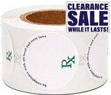 1'' Round Concentrate Label - (1000 Count)-Prescription Labels & State Compliant Labels