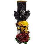 12" Hand Crafted Resin Water Bubbler - Various Designs - (1 Count)-Hand Glass, Rigs, & Bubblers