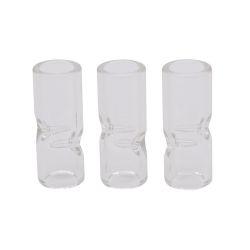 12mm Round Glass Tips - (140 Count Bulk)-Hand Glass, Rigs, & Bubblers