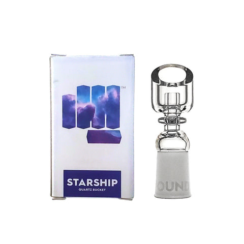 14mm Snoop Dogg Pounds Starship Female Quartz Bucket - (1 Count)-Hand Glass, Rigs, & Bubblers