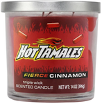 14oz Hot Tamale Candy 3 Wick Candles - Cinnamon Scented - (Various Count)-Air Fresheners & Candles