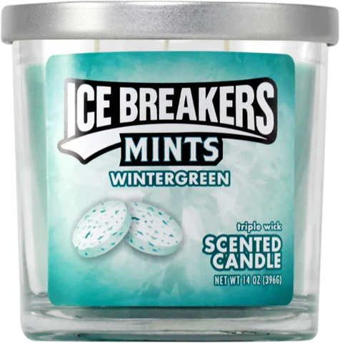 14oz Ice Breakers Mint 3 Wick Candles - (Various Counts)-Air Fresheners & Candles