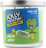 14oz Jolly Rancher 3 Wick Candles - Multiple Scents - (Various Count)-Air Fresheners & Candles