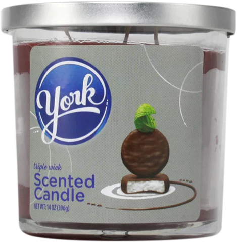 14oz York Peppermint Patty 3 Wick Candle - (Various Counts)-Air Fresheners & Candles