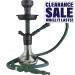 15" Pharaohs Xena Hookah - Various Colors - (1 Count)-Hand Glass, Rigs, & Bubblers