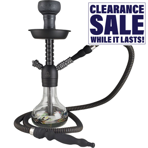 15" Pharaohs Xena Hookah - Various Colors - (1 Count)-Hand Glass, Rigs, & Bubblers