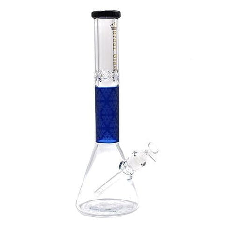 16" Urban Glass 9mm Thick Heavy Ice Catcher Beaker - Color May Vary - (1 Count)-Hand Glass, Rigs, & Bubblers