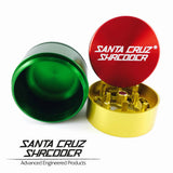 1.625" Santa Cruz Shredder Small 3 Piece Grinder - Various Colors - (1 Count)-Grinders