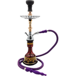 22.50" Pharaohs Azra Hookah - Various Colors - (1 Count)-Hand Glass, Rigs, & Bubblers