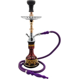 22.50" Pharaohs Azra Hookah - Various Colors - (1 Count)-Hand Glass, Rigs, & Bubblers