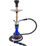 22.50" Pharaohs Azra Hookah - Various Colors - (1 Count)-Hand Glass, Rigs, & Bubblers