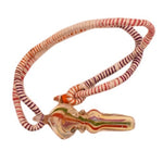 3” Necklace Swirly Design Mini Glass Pipe - Color May Vary - (1, 5, or 10 Count)-Hand Glass, Rigs, & Bubblers