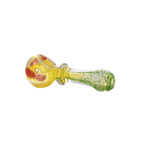 3" Rim Frit Hand Pipe - (1, 5, OR 10 Count)-Hand Glass, Rigs, & Bubblers