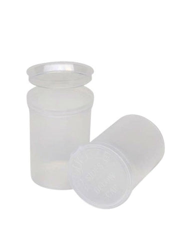 30 Dram Pop Top Vial - 1/4 Oz - Clear - (150 - 9450 Count)-Pop Top Vials